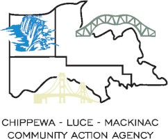 Chippewa Luce Mackinac Community Action Agency (CLMCAA) Logo